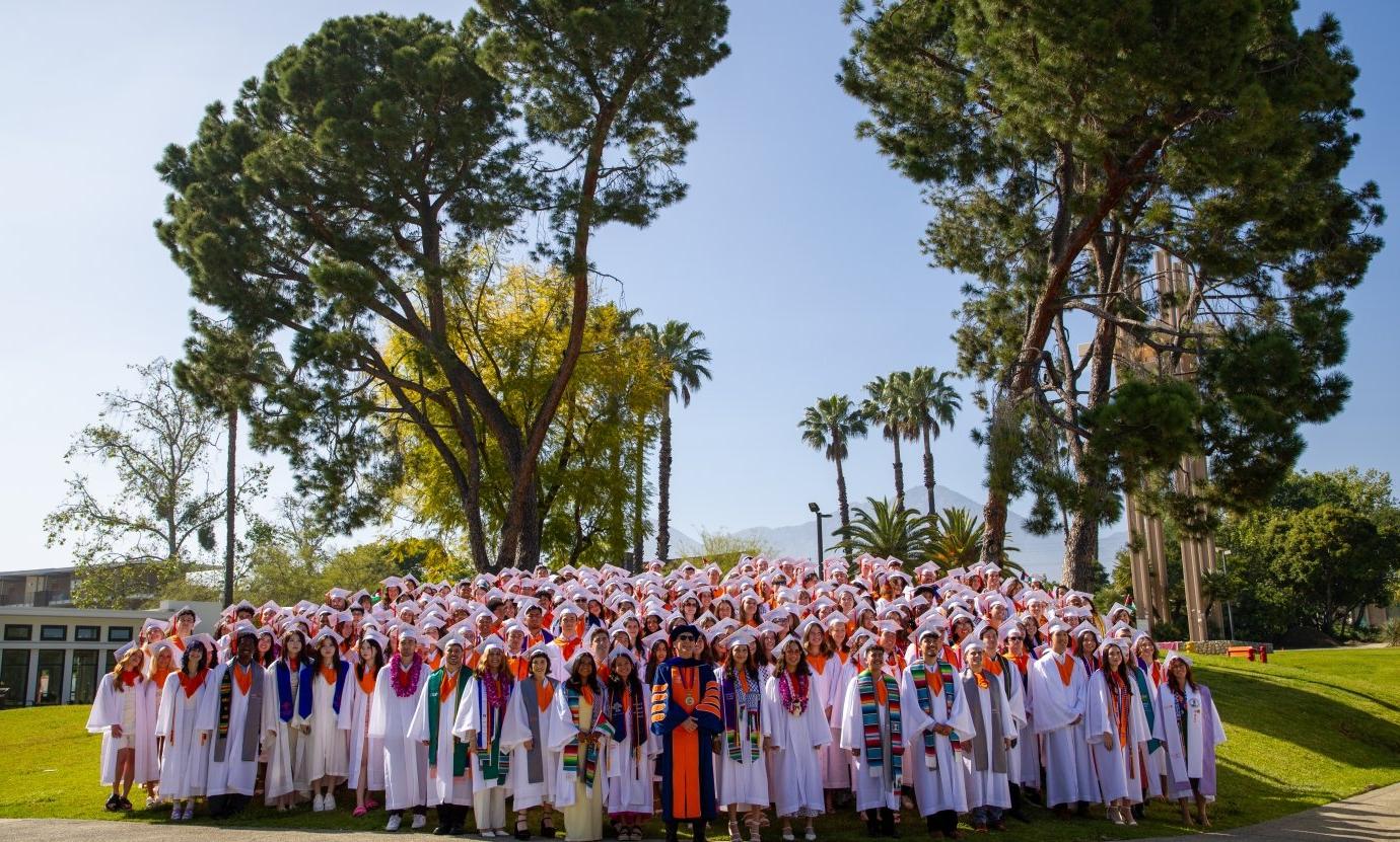 Class of 2024 group Commencement photo